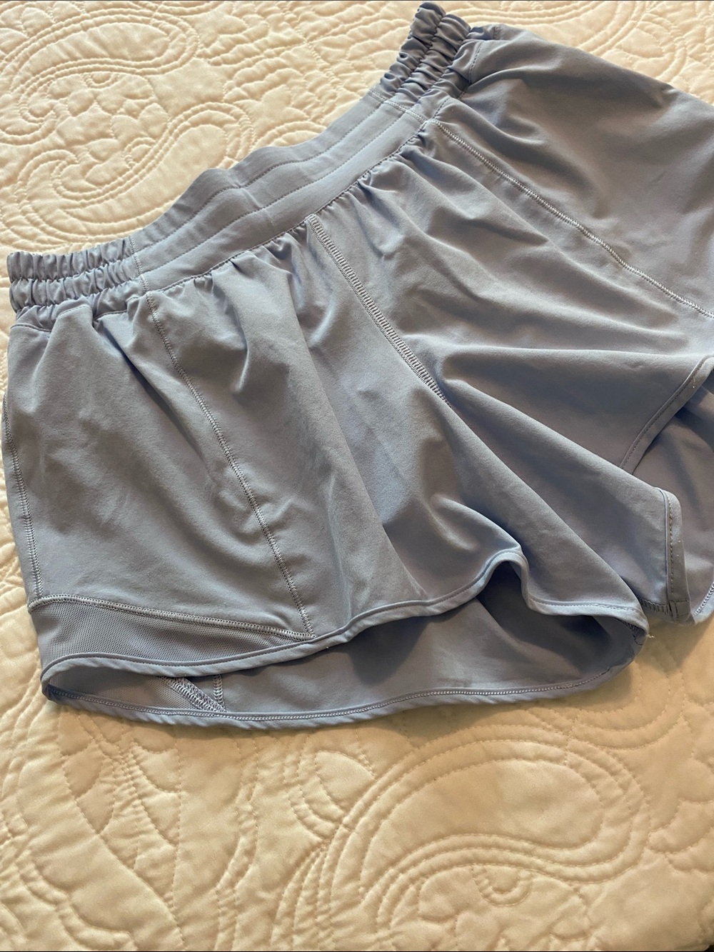 lululemon athletica Light Blue Women's Athletic Shorts